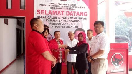Pilkada Tanggamus, Enam Bakal Cabub dan Sepuluh Bakal Cawabup Berebut Perahu PDIP