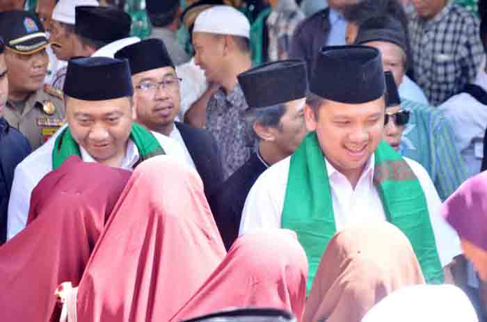 Gubernur Ridho dan Bupati Agung Hadiri Pengajian Akbar di Ponpes Istiqlal