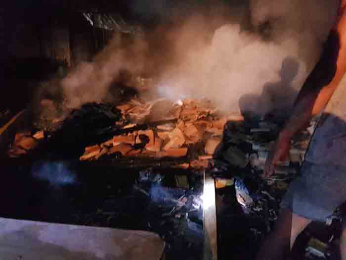 Rumah Warga Cahaya Negeri – Lampung Utara Ludes Dilalap Api