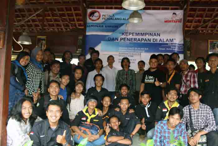 Sobat Mustafa dan Petala Gelar Seminar Kepemimpinan dan Penerapannya di Alam