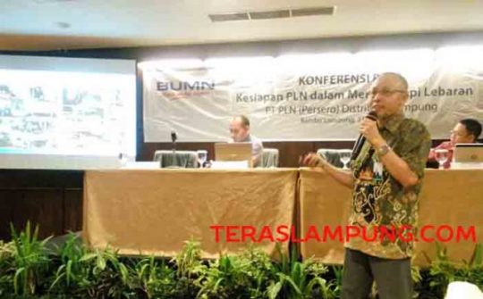 PLN Jamin Listrik Lampung Aman Selama Idul Fitri 1438 H
