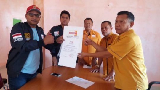 Pilgub Lampung, Frans Agung Mendaftar Cawagub di Hanura