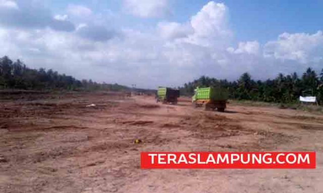 Jelang Idul Fitri 2017, Proyek Jalan Tol Bakauheni – Terbanggi Besar Belum Beres