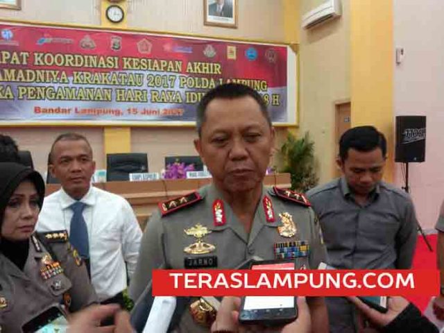 Amankan Arus Mudik-Balik Lebaran 2017, Polda Lampung Terjunkan 4.925 Personel Gabungan