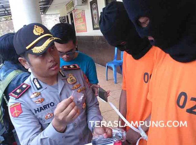 Dua Pemuda Ini Kulakan Sabu di Telukbetung Barat