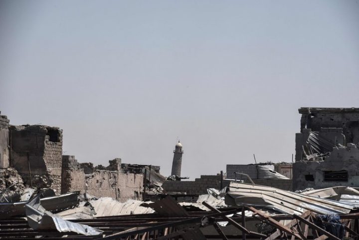 Pasukan ISIS Hancurkan Masjid Al Nuri di Mosul