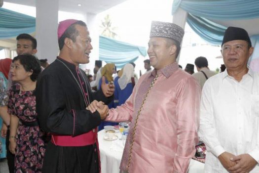 Tokoh Lintas Agama Hadiri “Open House” Gubernur Ridho