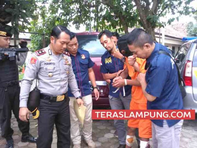 Pelaku Perampokan dan Pembunuhan di Kemiling Roboh Ditembak Polisi