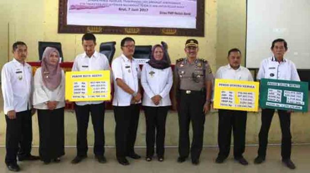 Pemkab Pesisir Barat Luncurkan Alokasi Dana Pekon