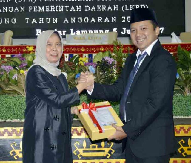 Pemprov Lampung Raih Opini WTP Tiga Kali Berturut-turut