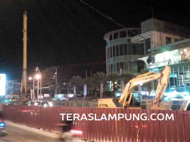 Pembangunan Fly Over Jl Teuku Umar – Jl Z.A. Pagar Alam Bandarlampung Dimulai