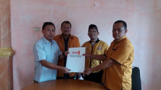 Pilgub Lampung, M Ridho Ficardo Daftar Penjaringan di Partai Hanura