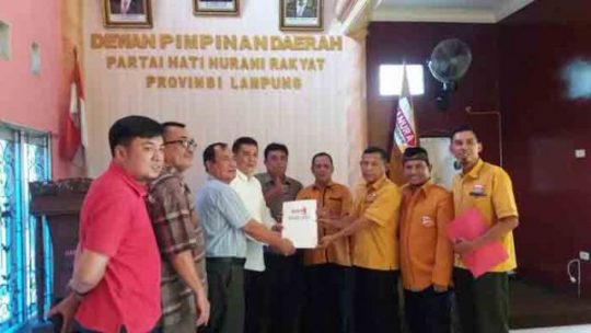 Pilgub Lampung, Alzier Yakin Diusung Partai Hanura