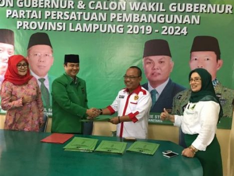 Pilgub Lampung, Alzier Pendaftar Pertama di PPP