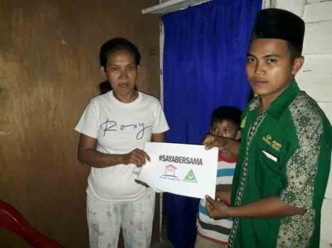 Masyarakat Sambut Baik Program Donasi PAC Ansor Negeri Besar Way Kanan