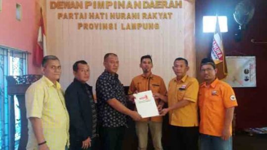 Pilgub Lampung, Arinal Djunaidi Tutti Penjaringan di Hanura