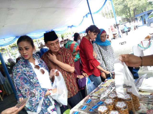 Hadirkan Kopi Lampung di Bazar Ramadan, Stand Partai Demokrat Bandarlampung Juara
