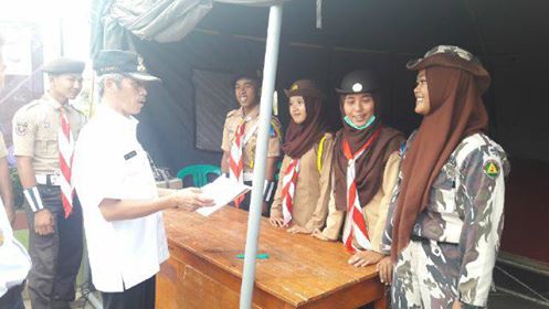 Pramuka Se-Indonesia Bantu Perlancar Arus Mudik Idul Fitri 1438 H