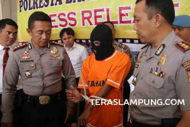 Warga Batu Putu Ini Sudah Delapan Kali Menjambret di Bandarlampung