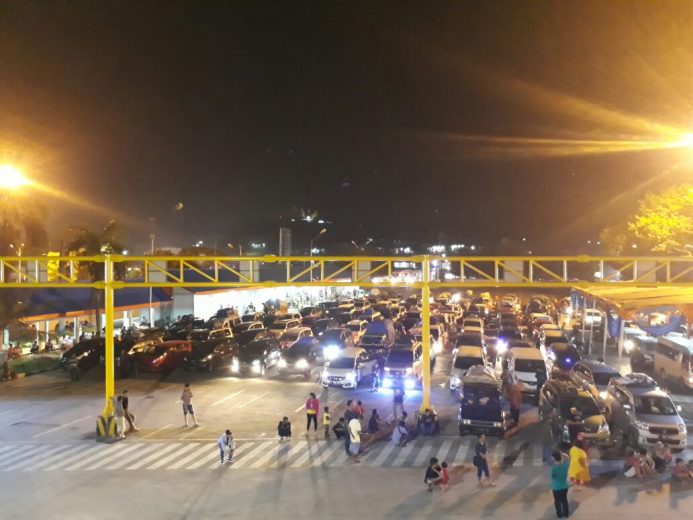 Puncak Arus Balik, Penyeberangan Bakauheni – Merak Lancar