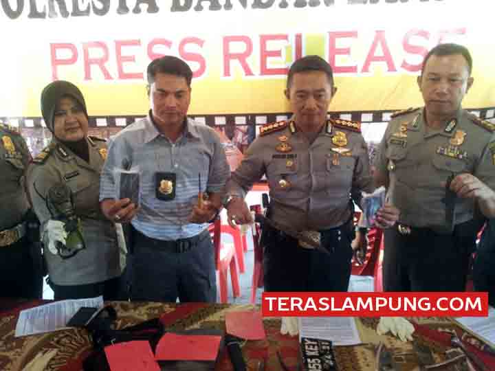 Hendra Sudah 10 Kali Menjambret dan Membobol Toko di Bandarlampung