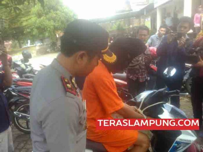 Warga Langkapura Ini Gunakan Uang Hasil Curi Sepeda Motor untuk Beli Narkoba