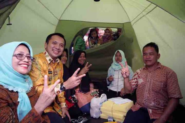 Gubernur Lampung Resmikan Kemah Keluarga Indonesia