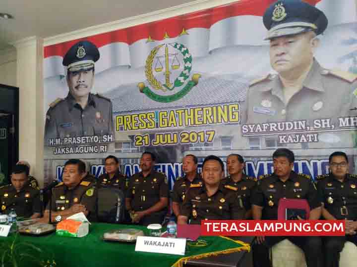 Januari-Juli 2017, Kejati Lampung Selamatkan Uang Negara Rp 11,4 Miliar