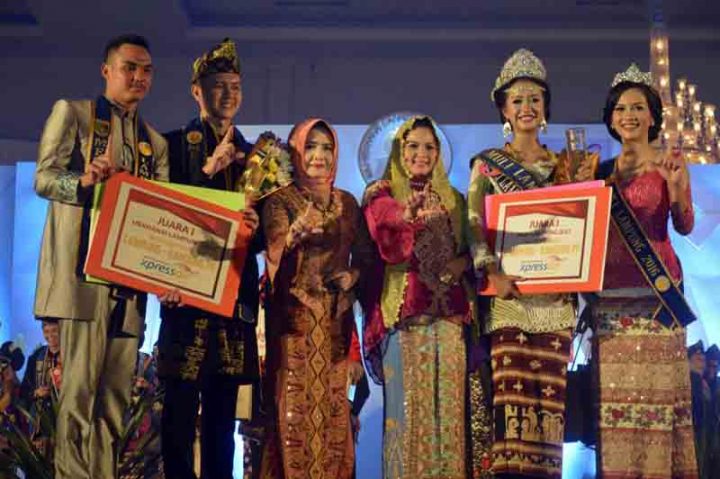 Ini Daftar Lengkap Juara Pemilihan Muli-Mekhanai Lampung 2017