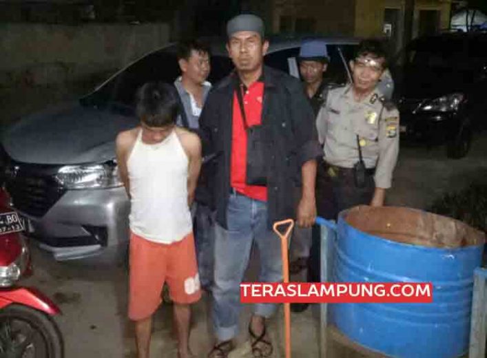 Polsek Natar Tangkap Penadah Barang Curian