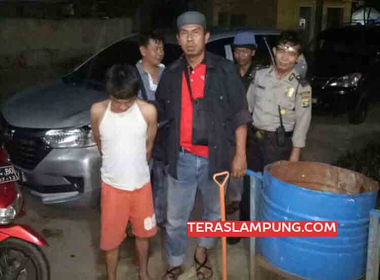 Polsek Natar Tangkap Penadah Barang Curian