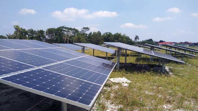 Listrik Tenaga Surya di Tulangbawang, Warga Desa Berasa Baru Merdeka