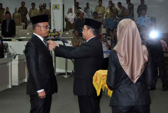 PAW DPRD Lampung, Agus Bakti Nugroho Gantikan Hazizi
