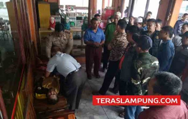 Penumpang Bus Jakarta – Medan Meninggal di Rumah Makan Taruko Jaya Lampung Utara