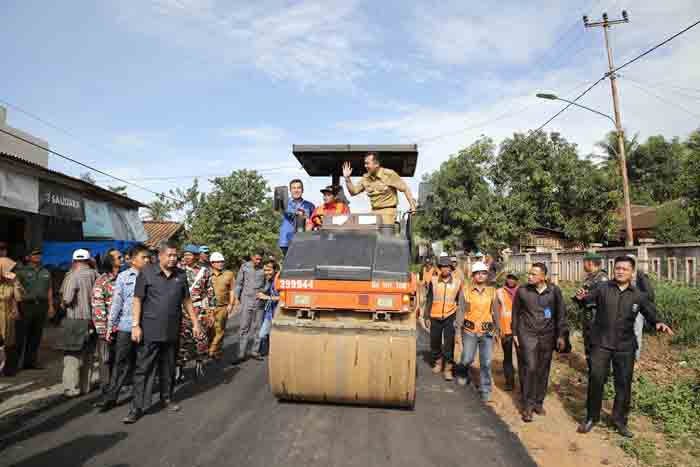 Pemprov Lampung Gelontorkan Dana Rp24 Miliar untuk Perbaikan Jalan di Mesuji