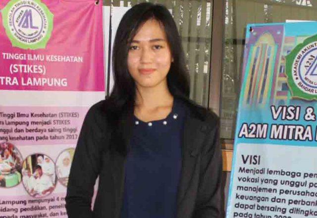 Amelita Maudi Kusuma, Mahasiswi Umitra Juara Muli Photegenic Lampung 2017