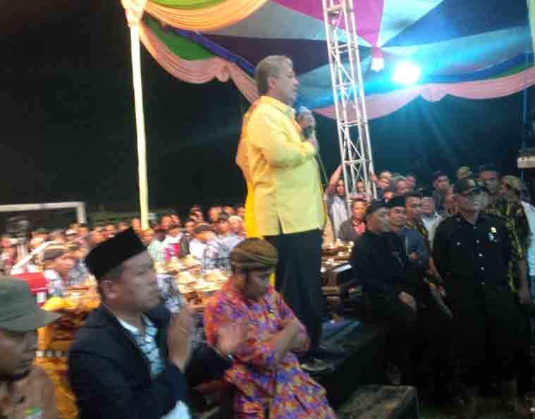 Temui Masyarakat Mesuji, Arinal Janji akan Kembali Gelar Wayang Kulit Jika Menangi Pilgub Lampung