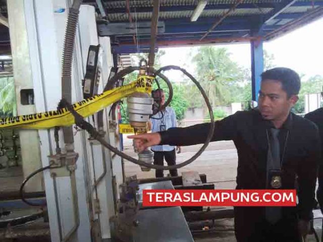Jual Gas tak Sesuai Ukuran, SPBE di Kotabumi Disegel