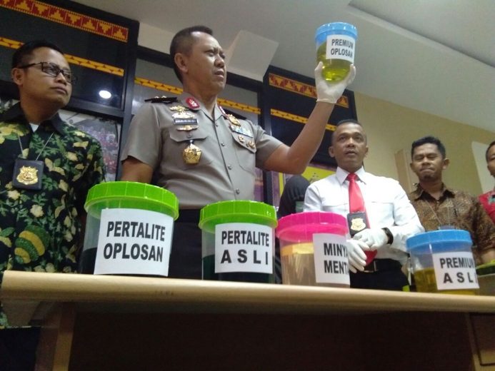 Kasus BBM Oplosan, Polda Tetapkan Dua Orang Sebagai Tersangka