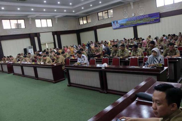 Pemprov Lampung Sosialisasikan Permendagri tentang Pedoman Pengusunan APBD 2018