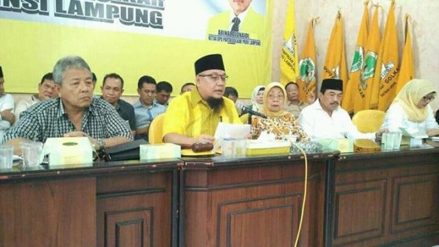 DPP Partai Golkar Resmi Tetapkan Arinal Djunaidi sebagai Calon Gubernur Lampung