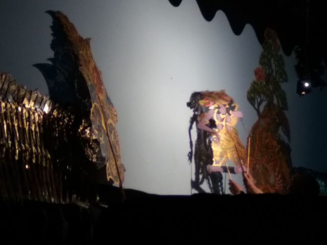 Sosialisasi Arinal di Lampura, Ki Enthus Susmono Pentaskan Lakon Bimo Wisudo