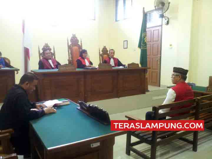 Kasus Narkotika, Mantan Kadisnaker Bandarlampung Didakwa Pasal Berlapis