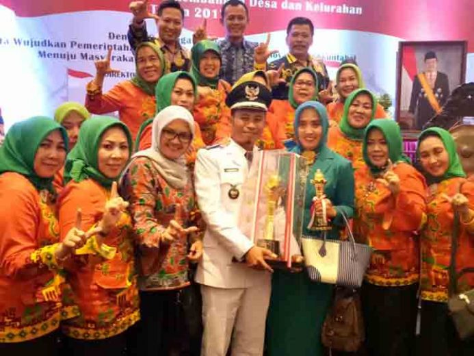 Desa Gunung Rejo Kabupaten Pesawaran Juara I Lomba Desa Nasional