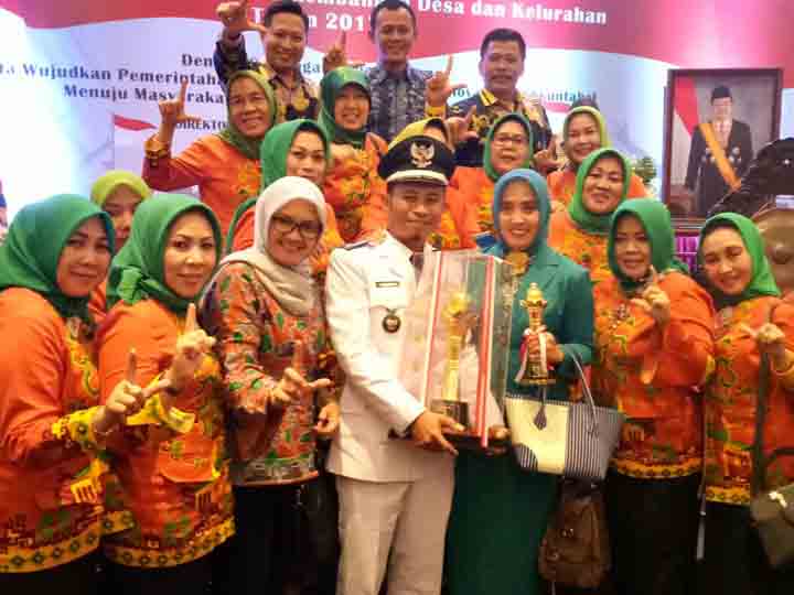 Desa Gunung Rejo Kabupaten Pesawaran Juara I Lomba Desa Nasional
