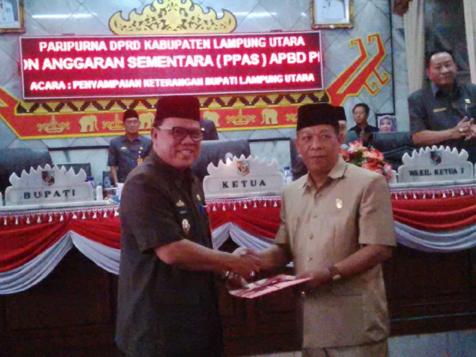 DPRD Lampura Diharapkan Segera Bahas KUA-PPAS 2017