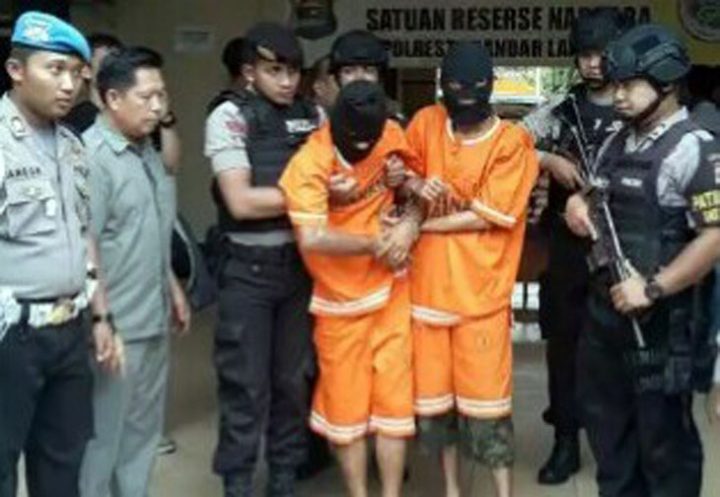Polresta Bandarlampung Bekuk Pemasok 144 Kg Ganja