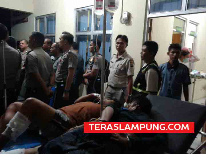 BNN Lampung dan Polres Tulangbawang Tembak Dua Kurir Pembawa 7 Kg Sabu-Sabu