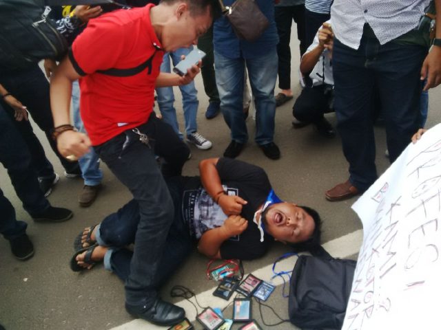 Kapolres Way Kanan Hina Wartawan, Para Wartawan Lampura Gelar Aksi Solidaritas