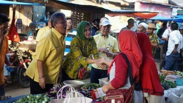 Arinal Pelajari Langsung Tata Niaga di Pasar Gadingrejo